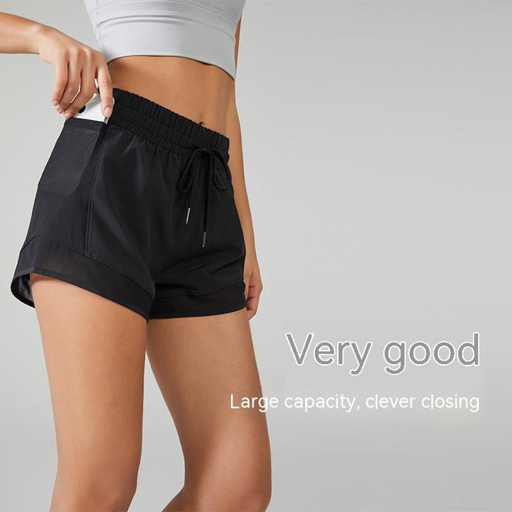 Yoga Shorts Women's Loose Quick-drying Anti-exposure Fitness Sports Pants