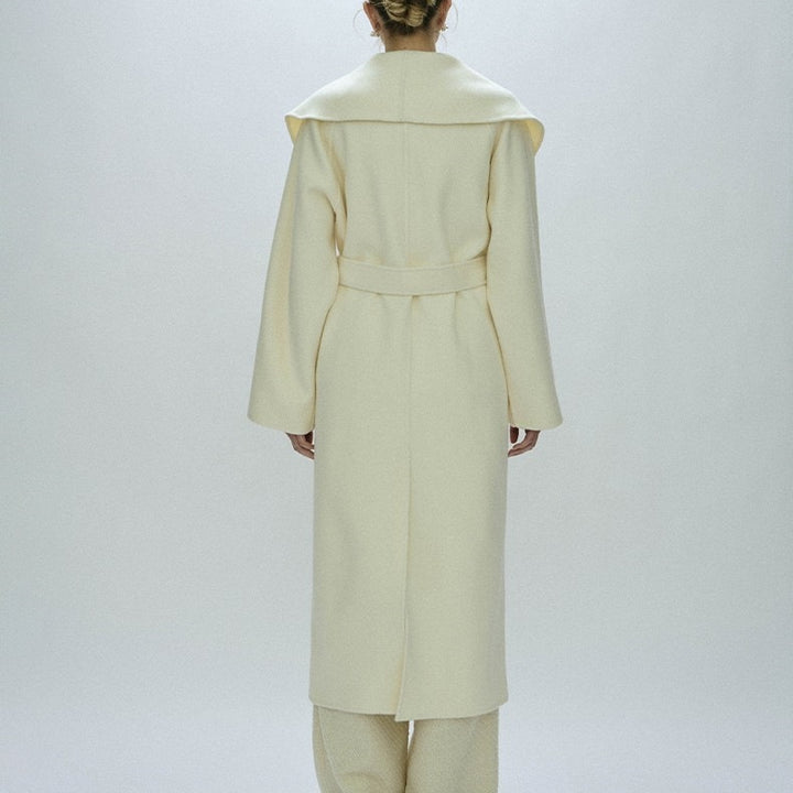 Women's Fashion Double-sided Wool Overcoat Coat