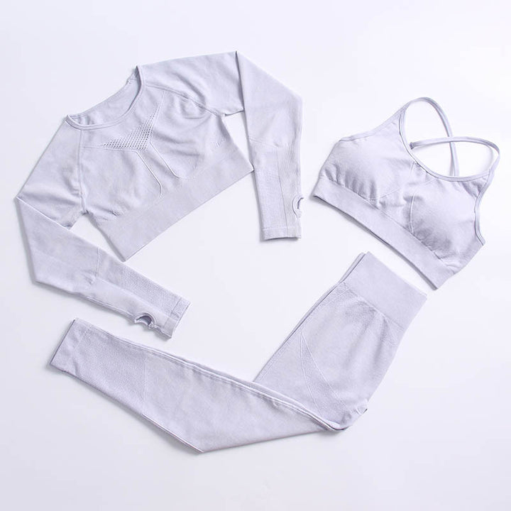 Autumn And Winter Sports Fitness Clothing Spot Yoga Clothing Suits