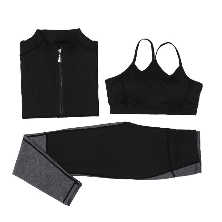 Sports Yoga Wear Long Sleeve Set